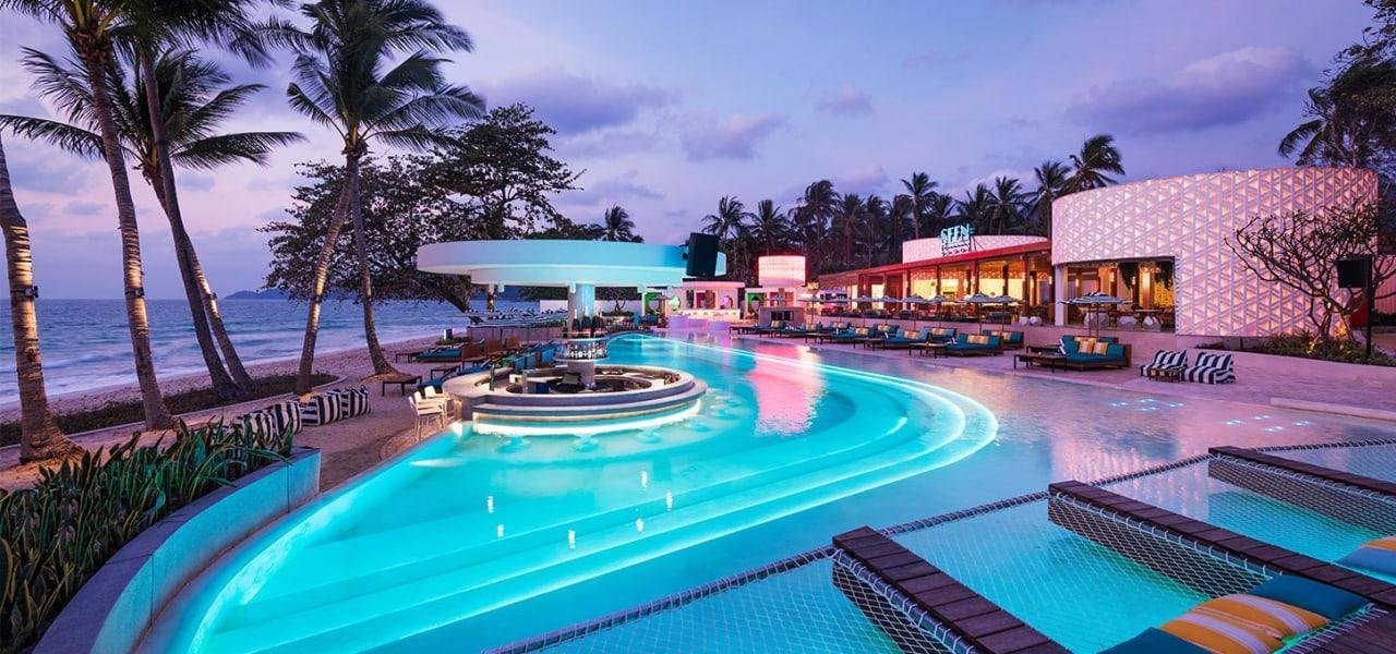 Avani Chaweng Samui Hotel & Beach Club - Adults Only Экстерьер фото The Beach Club at Hard Rock Hotel